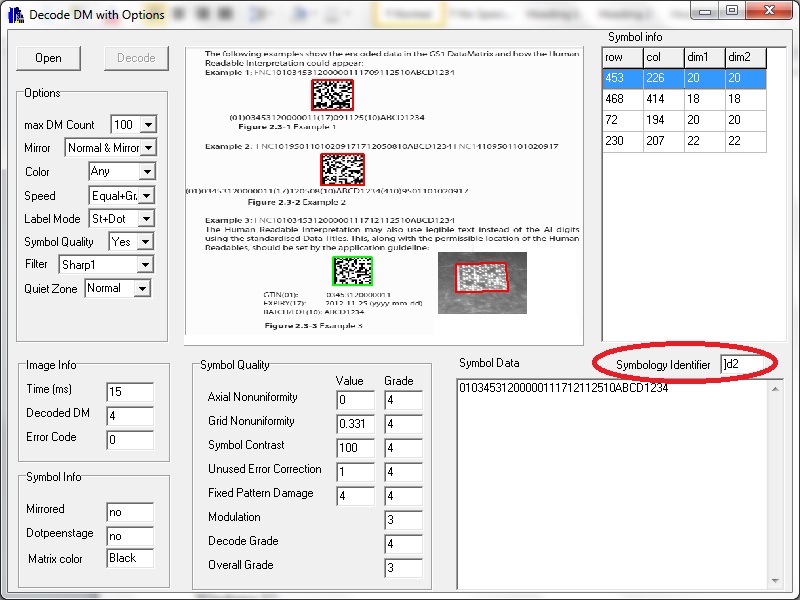 create gs1 datamatrix online